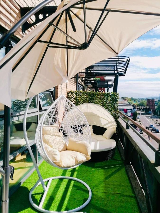 Glasgow City Centre G1 Penthouse With Riverviews - Duplex Exterior foto
