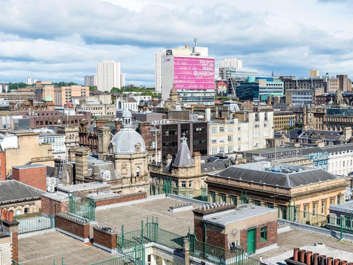 Glasgow City Centre G1 Penthouse With Riverviews - Duplex Exterior foto