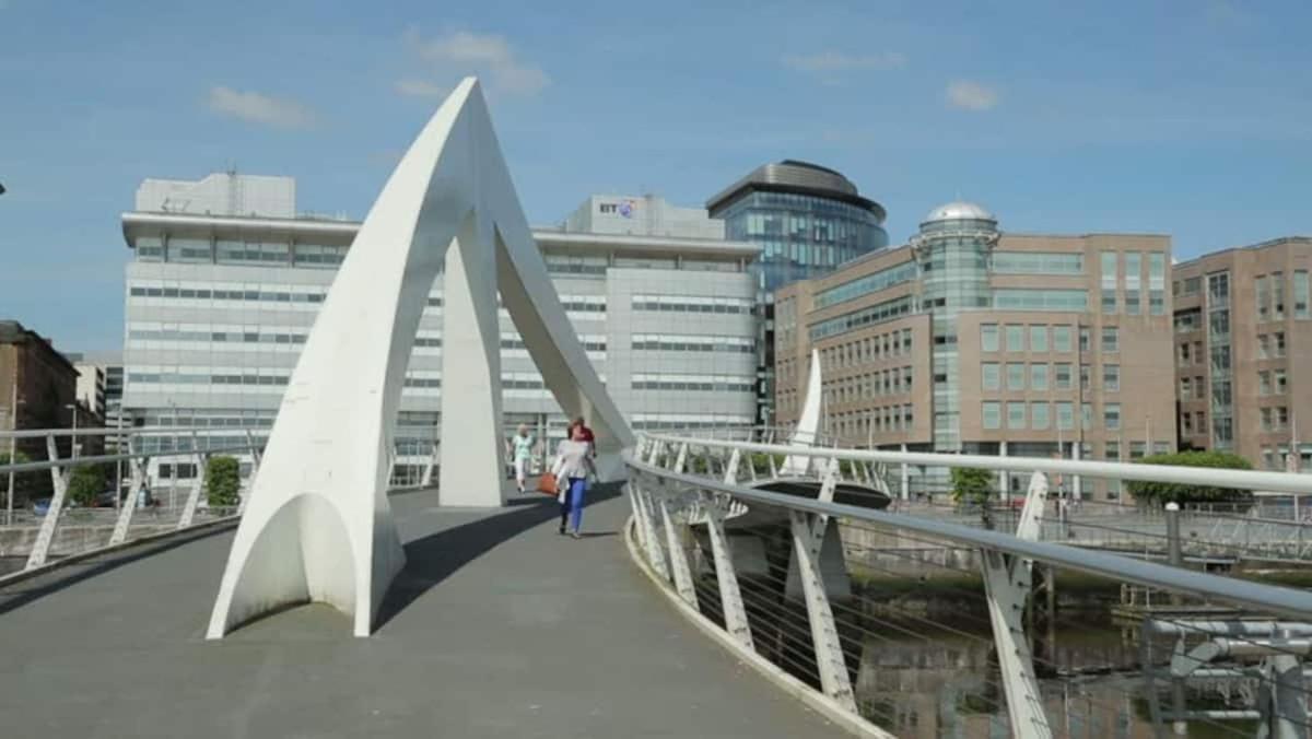Glasgow City Centre G1 Penthouse With Riverviews - Duplex Exterior foto