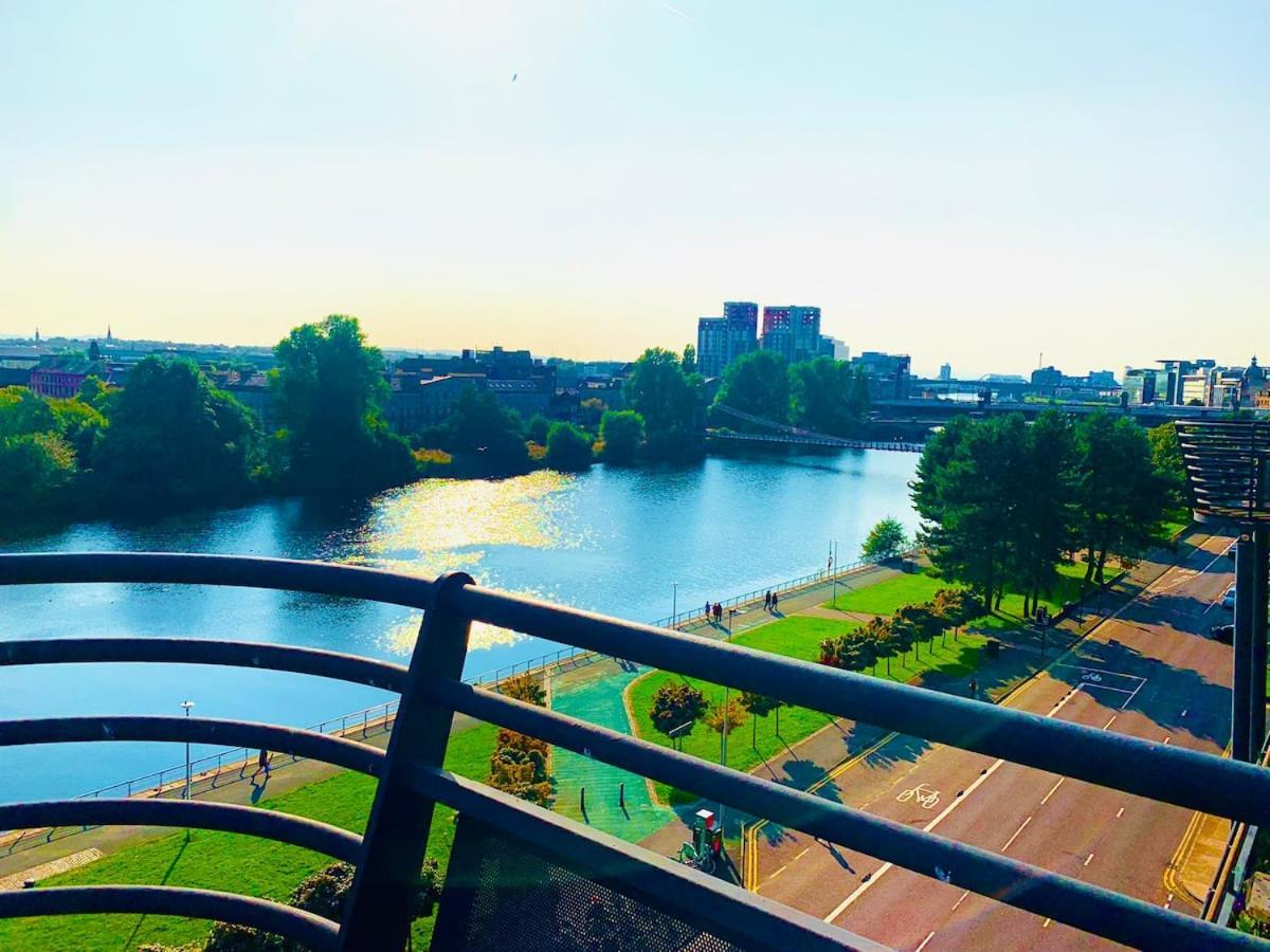 Glasgow City Centre G1 Penthouse With Riverviews - Duplex Exterior foto